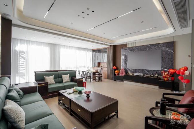 137㎡世紀(jì)東方城別墅戶型，盡顯新中式的雅致與現(xiàn)代格局的氣派